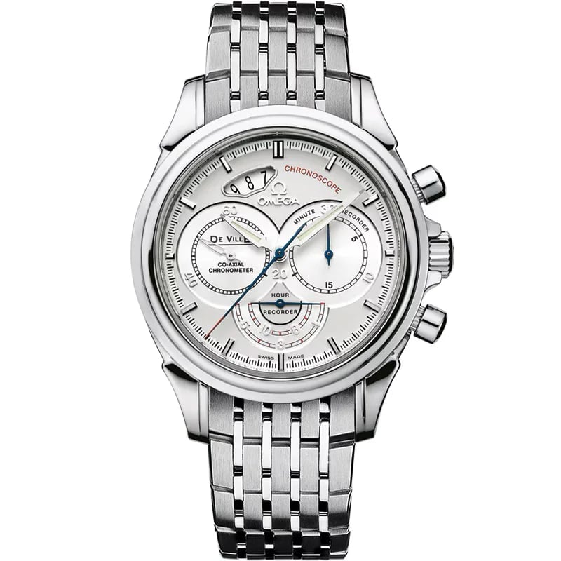 Omega De Ville Steel Chronograph, image 1 Omega De Ville Steel Chronograph, image 1