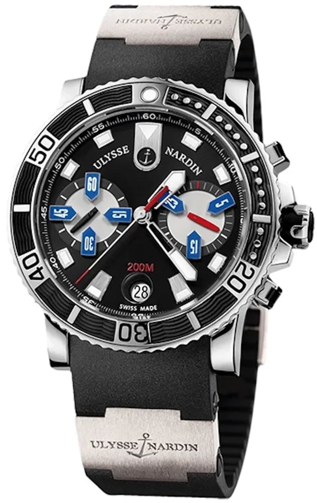 Ulysse Nardin Maxi Marine Diver Chronograph, image 1 Ulysse Nardin Maxi Marine Diver Chronograph, image 1