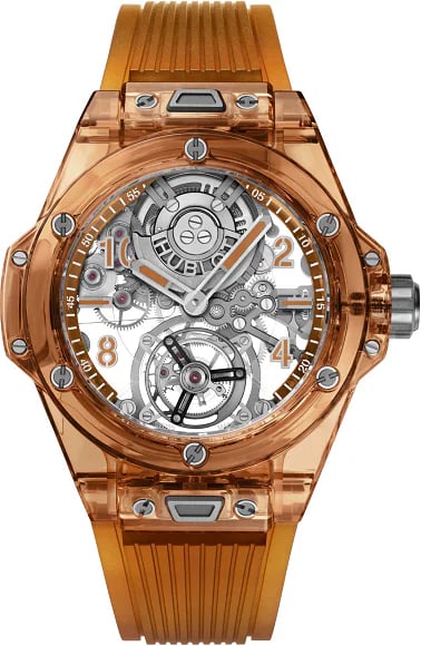 Hublot Big Bang TOURBILLON AUTOMATIC ORANGE SAPPHIRE, image 1 Hublot Big Bang TOURBILLON AUTOMATIC ORANGE SAPPHIRE, image 1