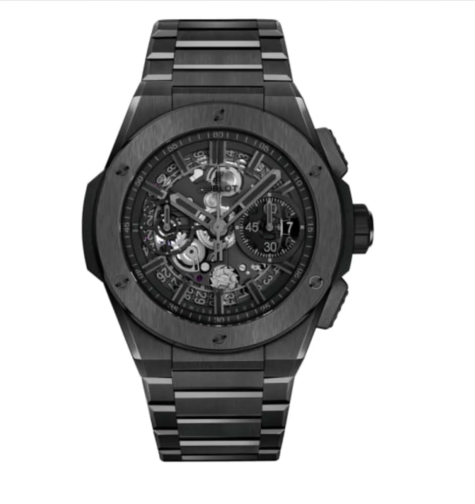 Hublot Big Bang Broderie Big Bang Integral All Black, image 1 Hublot Big Bang Broderie Big Bang Integral All Black, image 1