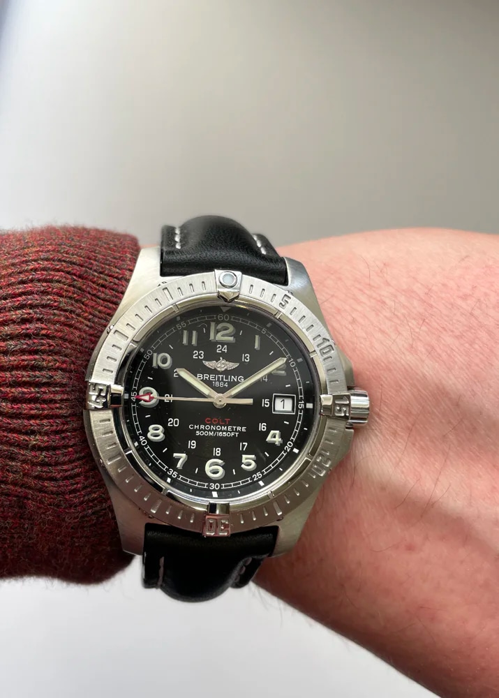 Breitling Colt Quartz A7438010 Box & Papers 2009, image 1 Breitling Colt Quartz A7438010 Box & Papers 2009, image 1