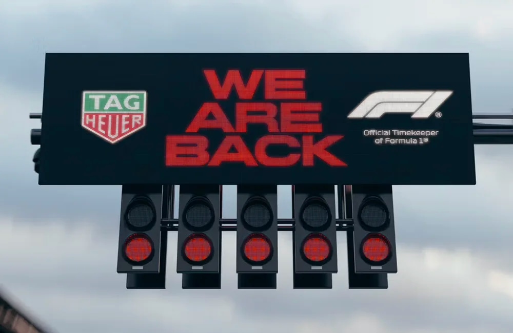 TAG Heuer Is Back as Formula 1’s Official Timekeeper, Replacing Rolex | Chrono 10:10 TAG Heuer Is Back as Formula 1’s Official Timekeeper, Replacing Rolex | Chrono 10:10