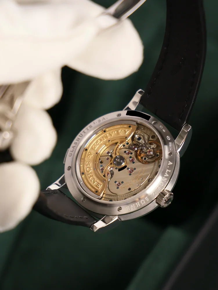 Daymatic with original 950 Platinum deployment clasp, image 8 Daymatic with original 950 Platinum deployment clasp, image 8