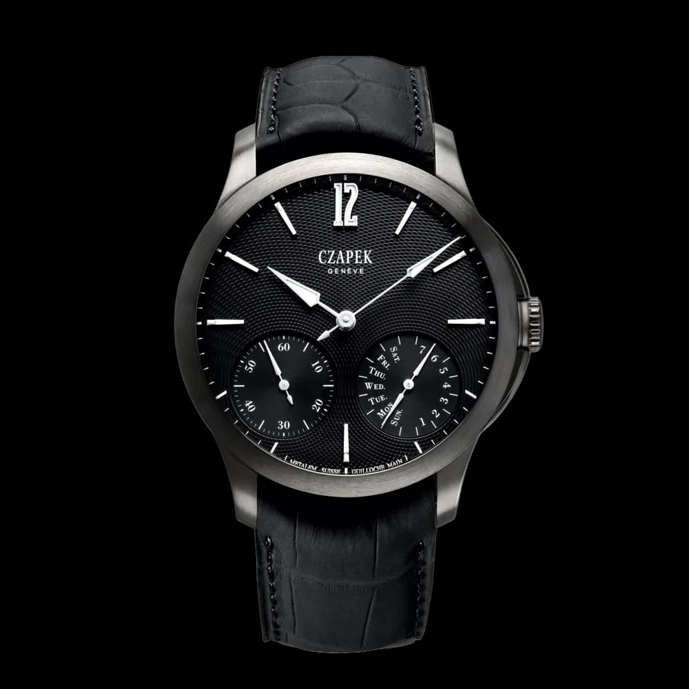 Czapek Black Prince Quai Des Bergues Black Prince Titanium LE, image 1 Czapek Black Prince Quai Des Bergues Black Prince Titanium LE, image 1