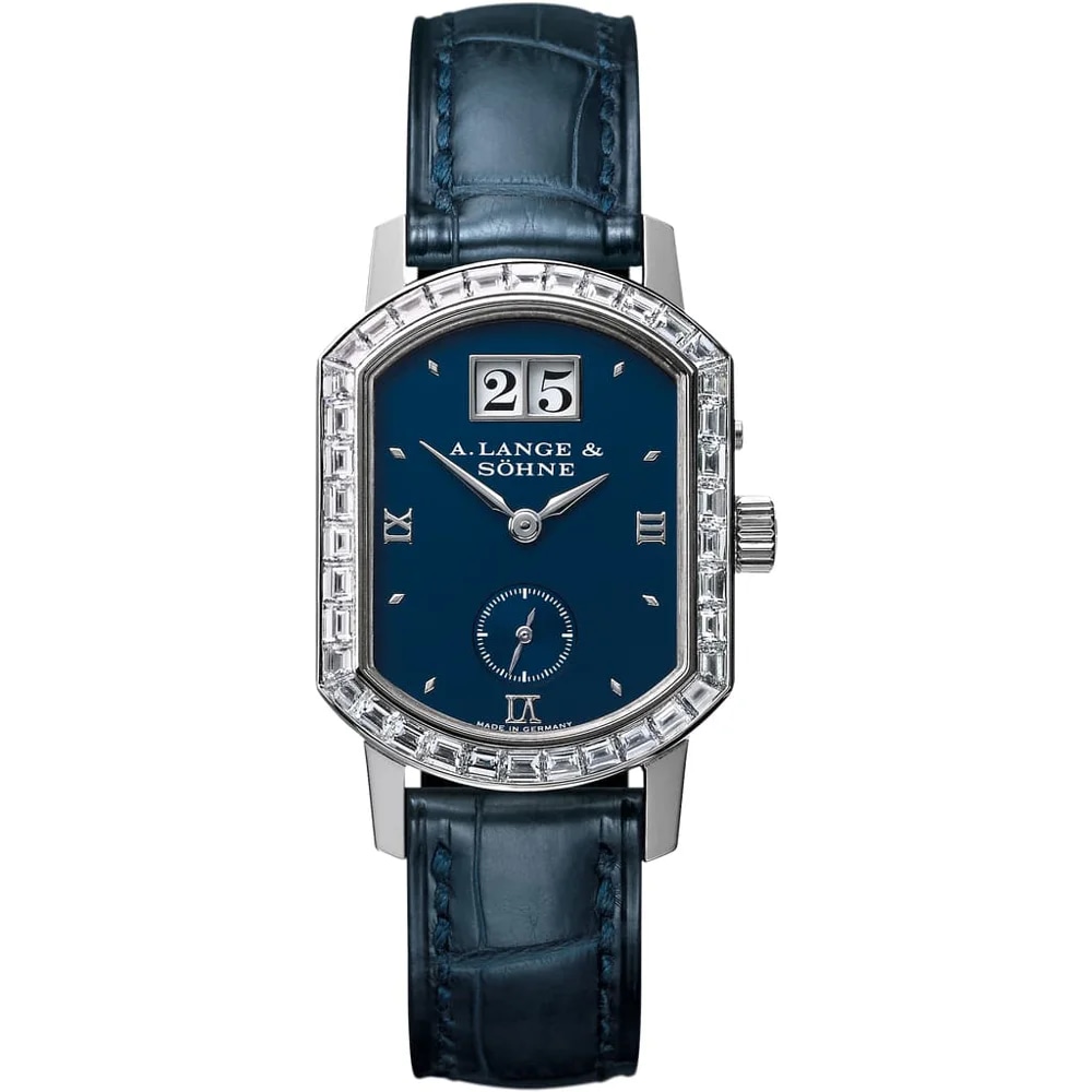 Arkade in 750 White Gold and Baguette Diamonds, image 1 Arkade in 750 White Gold and Baguette Diamonds, image 1