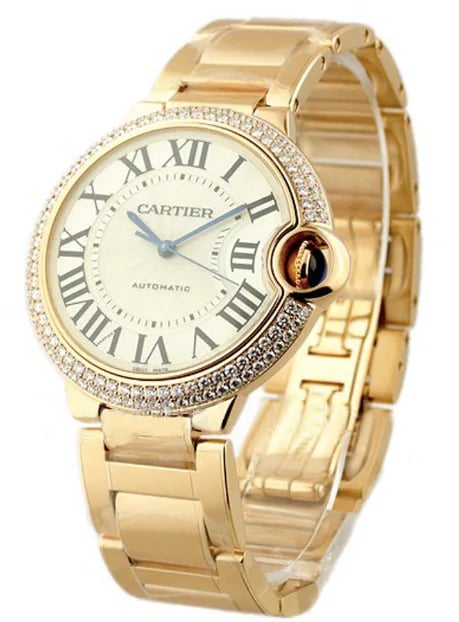 Cartier Ballon Bleu 36mm 18k Watch Automatic, image 1 Cartier Ballon Bleu 36mm 18k Watch Automatic, image 1
