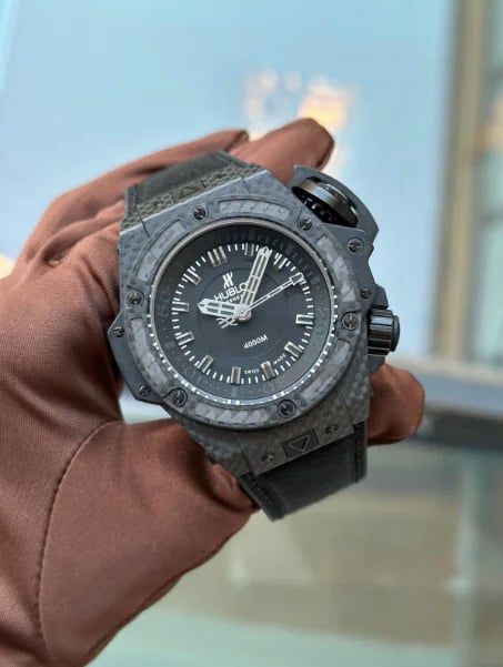 Hublot King Power Oceanographic 4000 Diver Carbone Monaco LE500 PCS 2017, image 1 Hublot King Power Oceanographic 4000 Diver Carbone Monaco LE500 PCS 2017, image 1