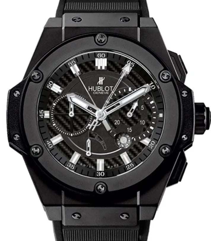 Hublot King Power SPLIT-SECOND POWER RESERVE BLACK MAGIC 709.CI.1770.RX, image 1 Hublot King Power SPLIT-SECOND POWER RESERVE BLACK MAGIC 709.CI.1770.RX, image 1