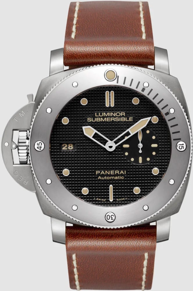 Panerai LUMINOR 1950 SPECIAL EDITIONS 2014 SUBMERSIBLE LEFT-HANDED 3 DAYS AUTOMATIC TITANIUM, image 1 Panerai LUMINOR 1950 SPECIAL EDITIONS 2014 SUBMERSIBLE LEFT-HANDED 3 DAYS AUTOMATIC TITANIUM, image 1
