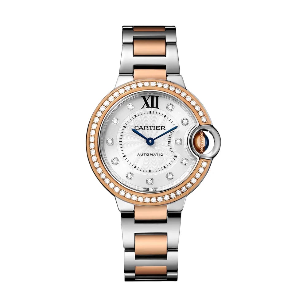 Cartier Ballon Bleu 33mm Diamonds, image 1 Cartier Ballon Bleu 33mm Diamonds, image 1