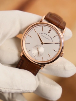 A. Lange & Söhne Saxonia Rose Gold, image 1 A. Lange & Söhne Saxonia Rose Gold, image 1