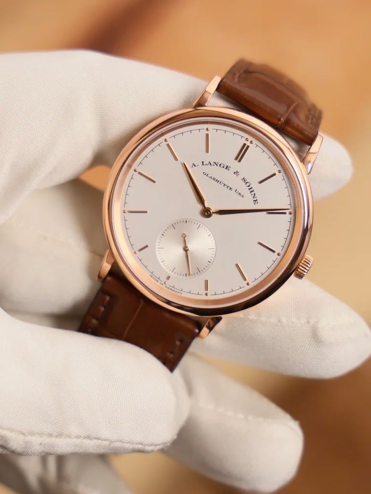 A. Lange & Söhne Saxonia Rose Gold, image 1 A. Lange & Söhne Saxonia Rose Gold, image 1