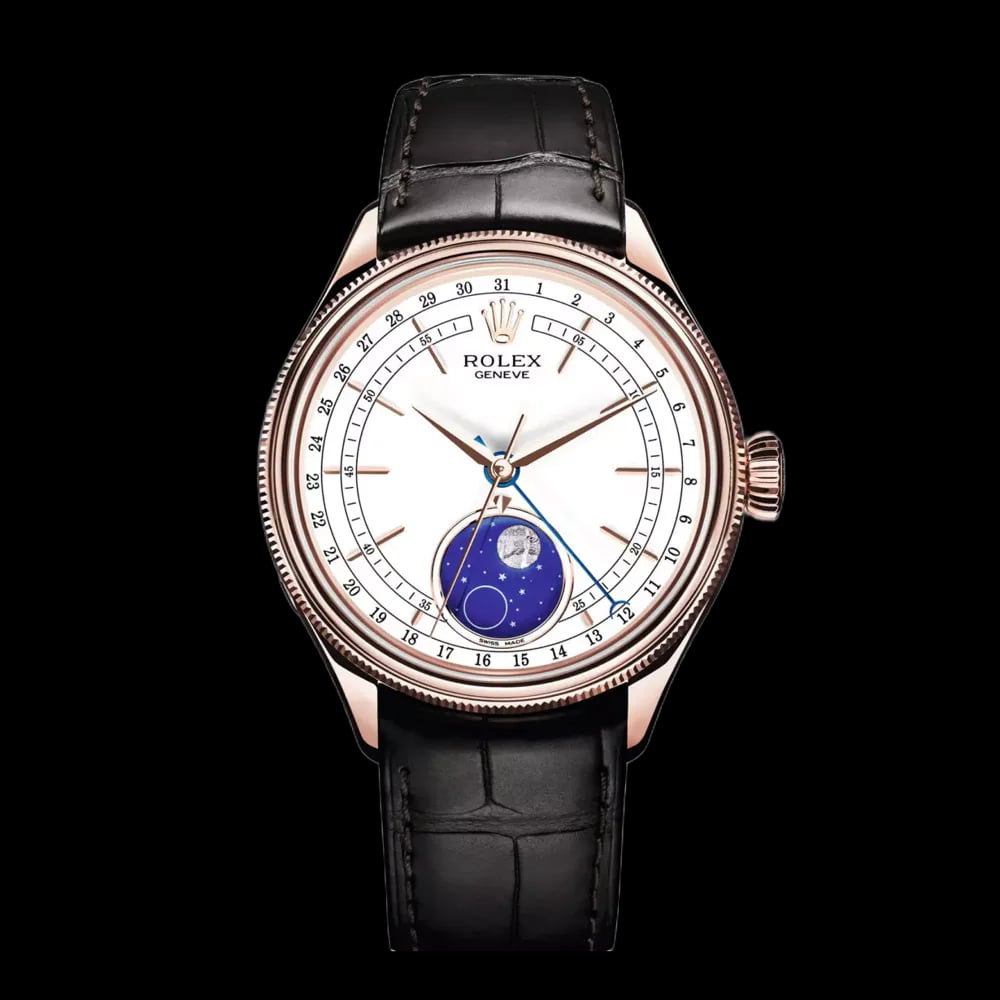 Rolex Cellini Moonphase White Dial 50535, image 1 Rolex Cellini Moonphase White Dial 50535, image 1