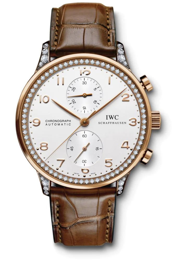 IWC Portuguese Chronograph Rose Gold, image 1 IWC Portuguese Chronograph Rose Gold, image 1