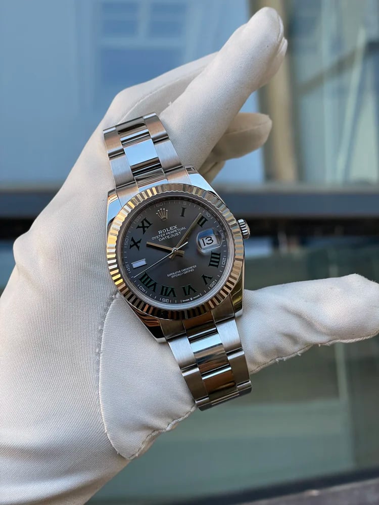 Rolex Datejust Oyster Wimbledon Dial, image 1 Rolex Datejust Oyster Wimbledon Dial, image 1