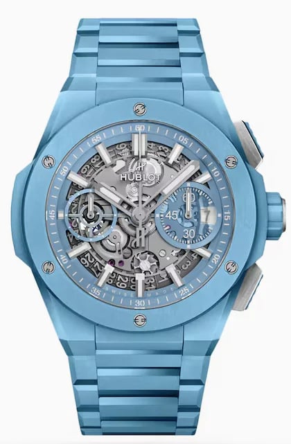 Hublot Big Bang Certified INTEGRAL SKY BLUE CERAMIC, image 1 Hublot Big Bang Certified INTEGRAL SKY BLUE CERAMIC, image 1