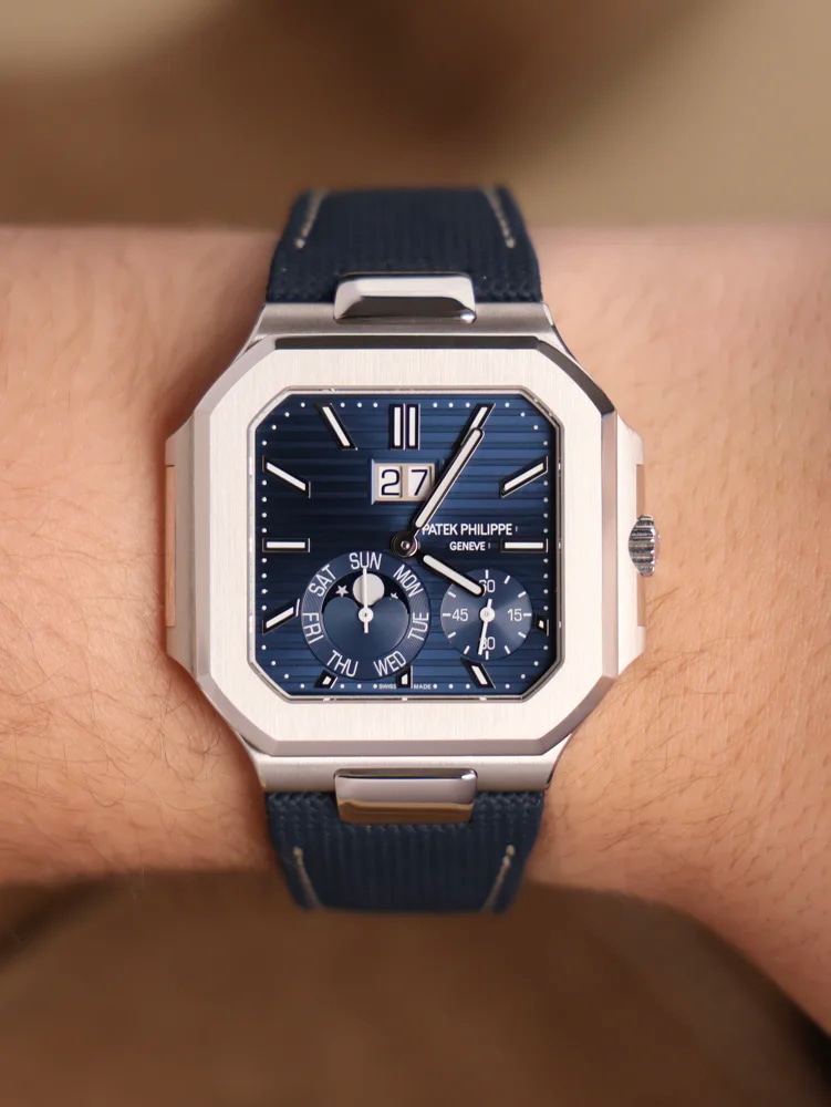 Patek Philippe Cubitus Platinum Blue Dial, image 7 Patek Philippe Cubitus Platinum Blue Dial, image 7