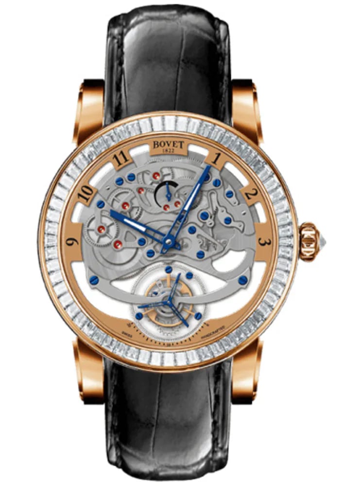 Bovet Recital DTR0-001 Tourbillon Baguette Diamonds, image 1 Bovet Recital DTR0-001 Tourbillon Baguette Diamonds, image 1