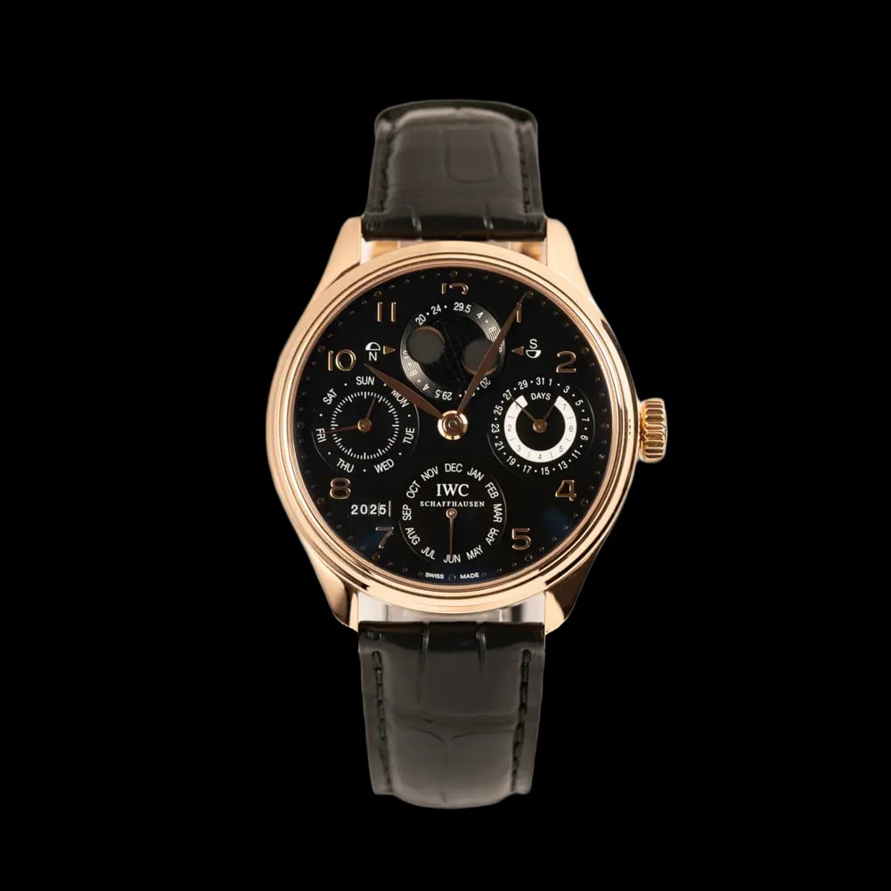 IWC Portuguese Perpetual Calendar Rose Gold, image 1 IWC Portuguese Perpetual Calendar Rose Gold, image 1