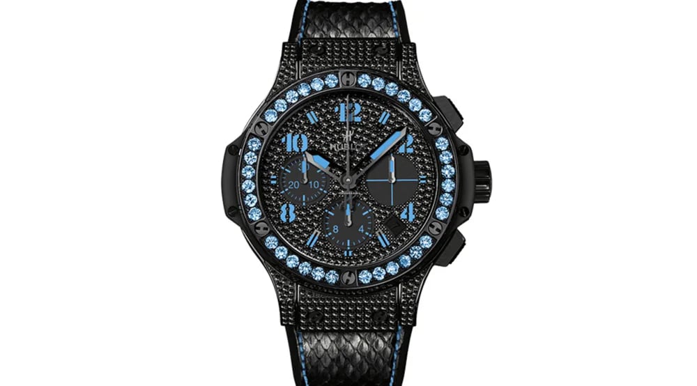 Hublot Big Bang 41 mm Black Fluo Blue 41 mm, image 1 Hublot Big Bang 41 mm Black Fluo Blue 41 mm, image 1