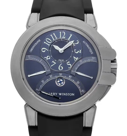 Harry Winston Ocean Triple Retrograde Chronograph, image 1 Harry Winston Ocean Triple Retrograde Chronograph, image 1