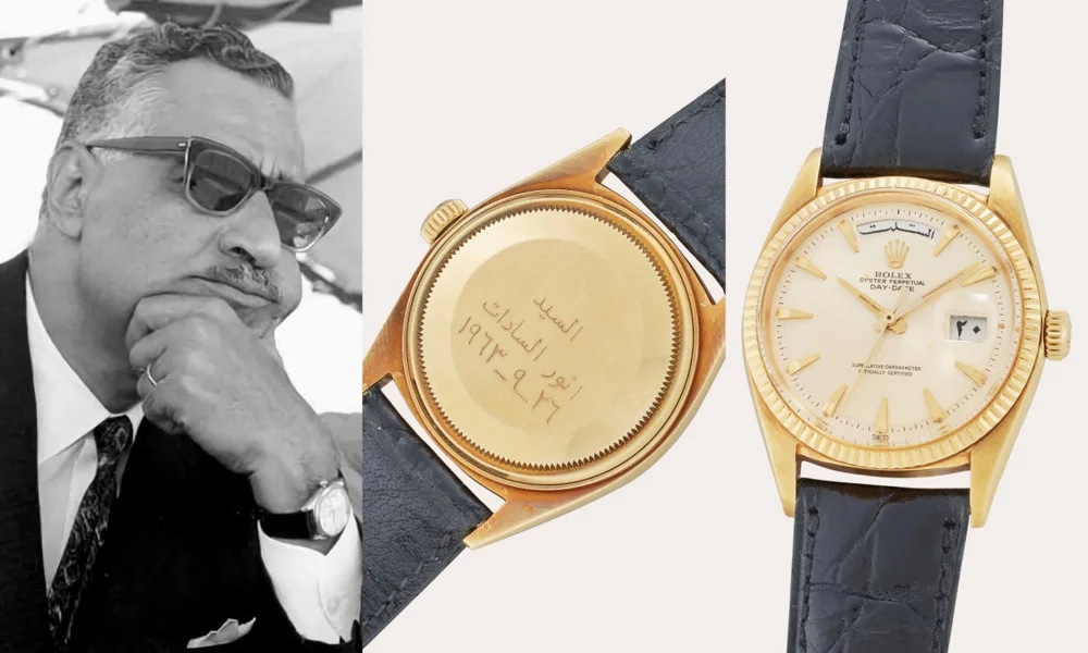 President Nasser’s Day-Date to be auctioned | Chrono 10:10 President Nasser’s Day-Date to be auctioned | Chrono 10:10