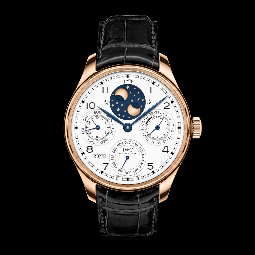 IWC Portuguese Perpetual Calendar Rose Gold , image 1 IWC Portuguese Perpetual Calendar Rose Gold , image 1