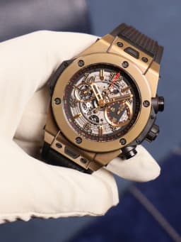 Hublot Big Bang Unico Full Magic Gold Box and Papers 2016, image 1 Hublot Big Bang Unico Full Magic Gold Box and Papers 2016, image 1