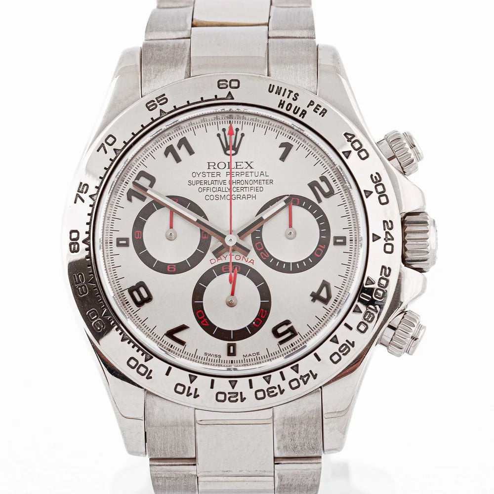 Rolex Daytona White Gold Silver Dial, image 1 Rolex Daytona White Gold Silver Dial, image 1