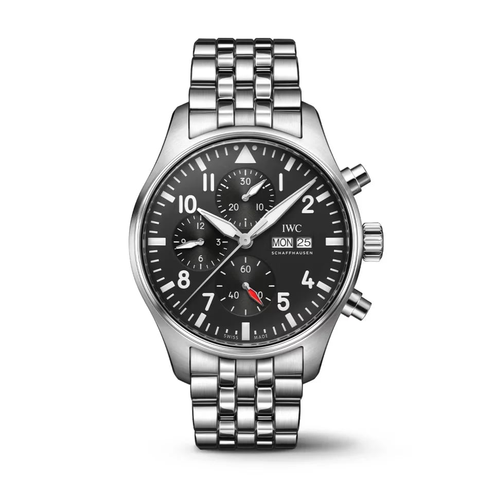 IWC Pilot Chronograph Steel, image 1 IWC Pilot Chronograph Steel, image 1
