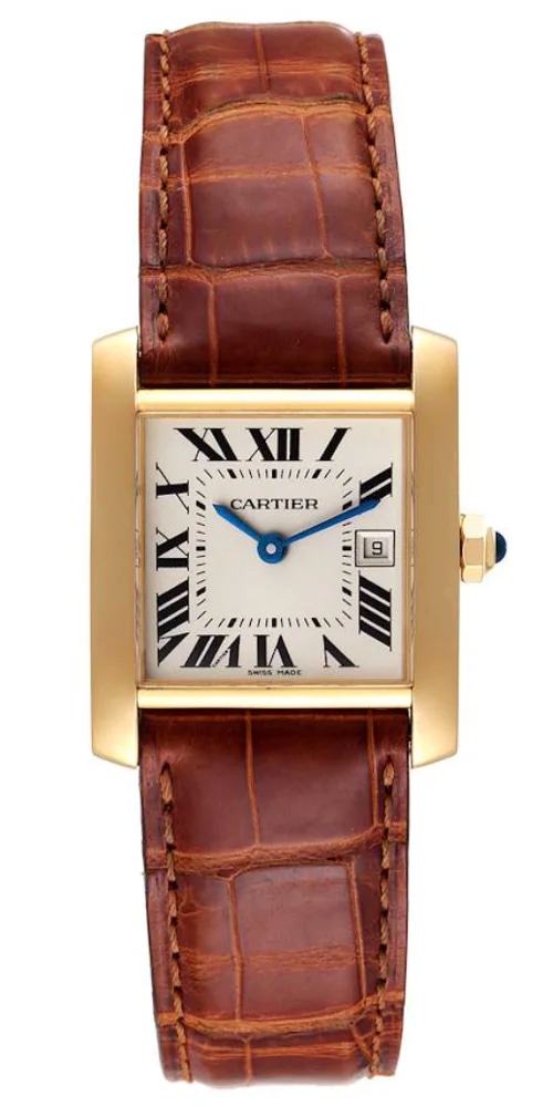Cartier Tank Française Midsize Watch 18k, image 1 Cartier Tank Française Midsize Watch 18k, image 1
