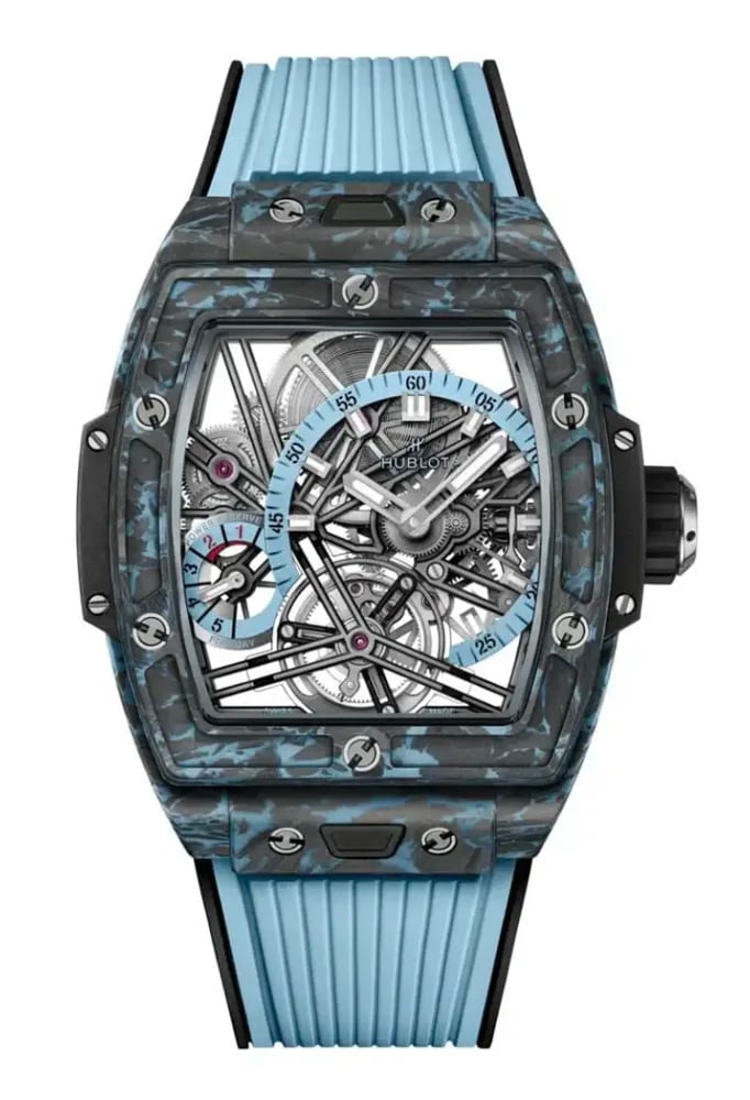 Hublot Spirit of Big Bang TOURBILLON CARBON SKY BLUE, image 1 Hublot Spirit of Big Bang TOURBILLON CARBON SKY BLUE, image 1