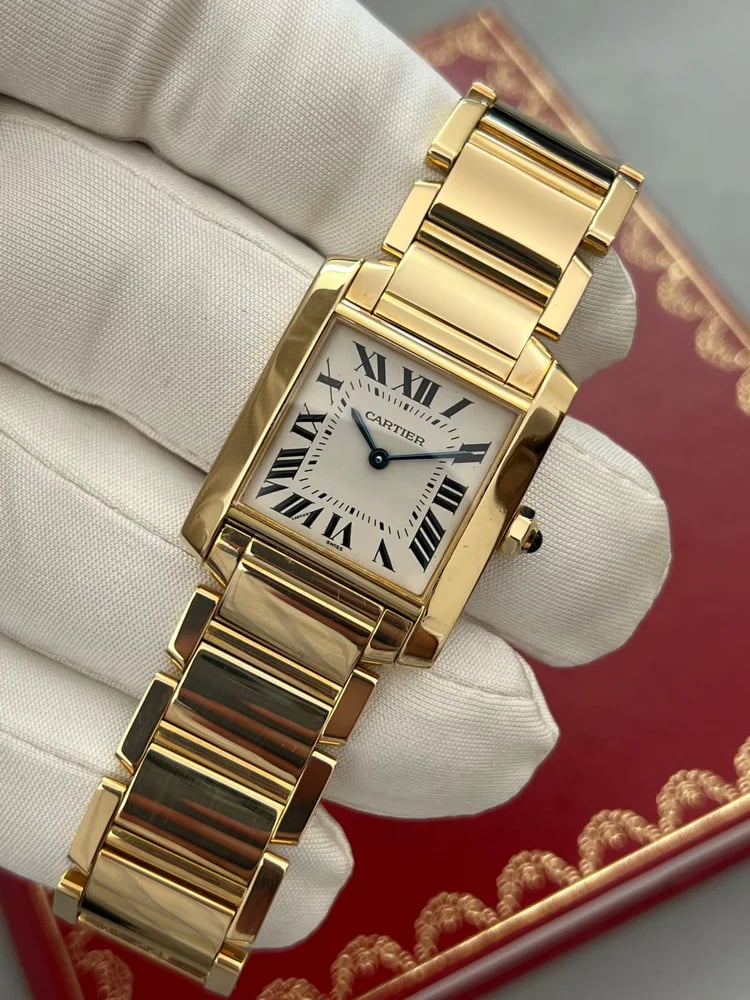 Cartier Tank Française Midsize Watch, image 1 Cartier Tank Française Midsize Watch, image 1