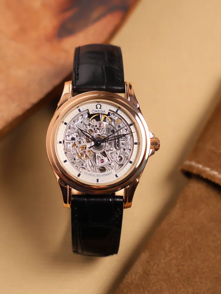 Omega SPECIALITIES Skeleton 5932.30.23 37.5mm Red Gold Limited Edition of 33pcs, image 8 Omega SPECIALITIES Skeleton 5932.30.23 37.5mm Red Gold Limited Edition of 33pcs, image 8