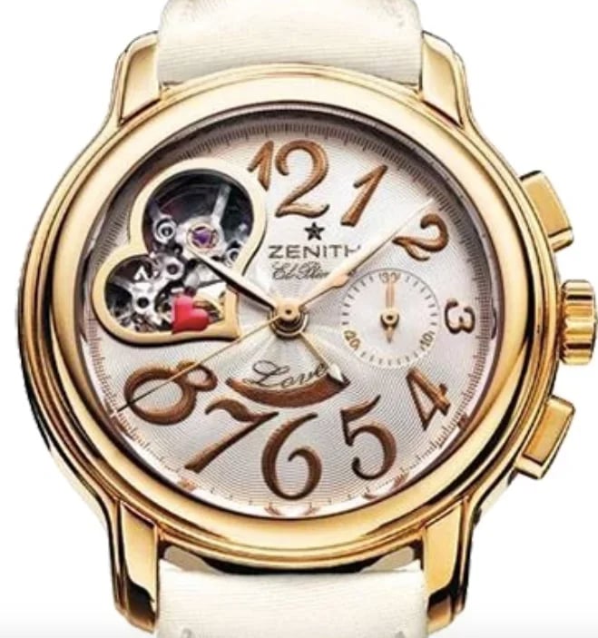 Zenith El Primero Chronomaster Lady rose gold automatic watch 38MM El Primero Chronomaster Lady, image 1 Zenith El Primero Chronomaster Lady rose gold automatic watch 38MM El Primero Chronomaster Lady, image 1
