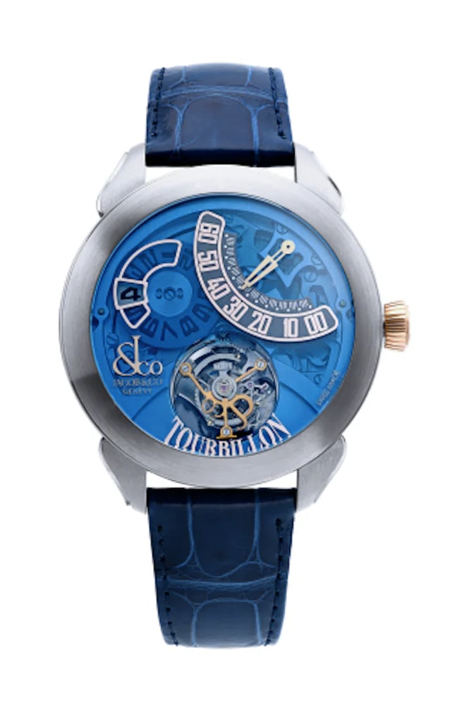 Jacob & Co. Palatial Flying Tourbillon Jumping Hours Titanium LE 36 pccs, image 1 Jacob & Co. Palatial Flying Tourbillon Jumping Hours Titanium LE 36 pccs, image 1