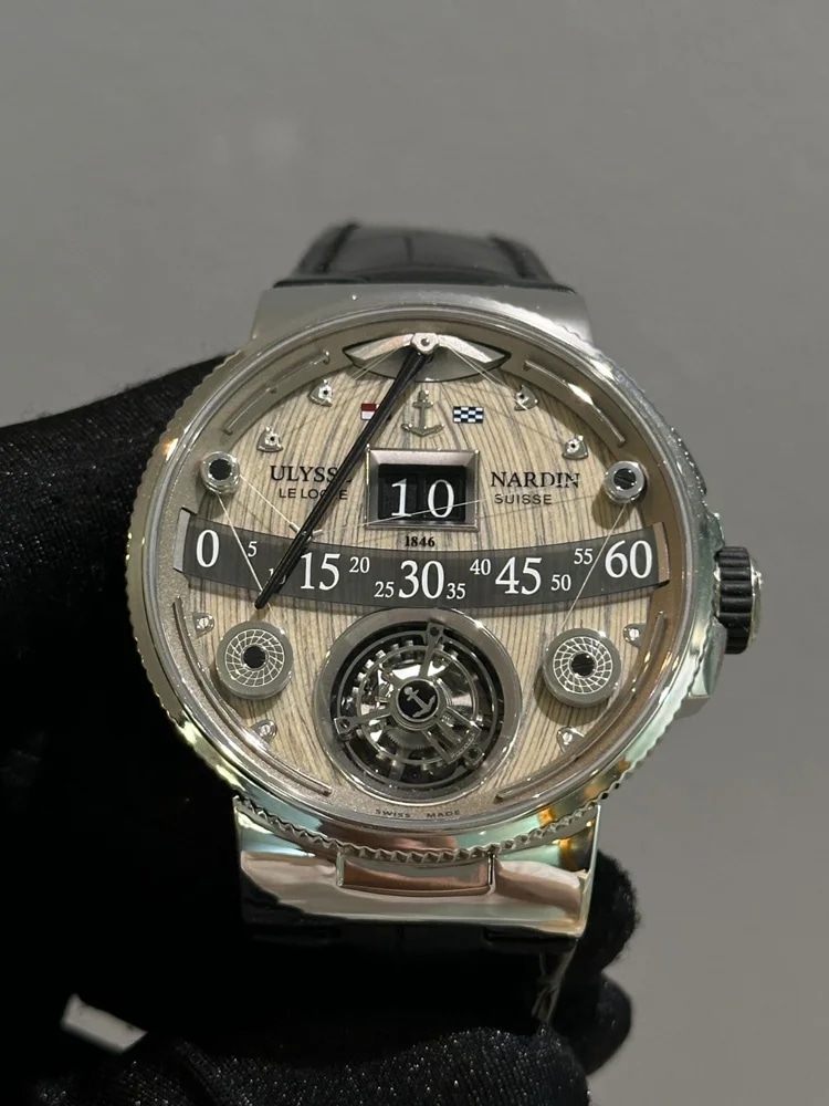 Ulysse Nardin Marine Grand Deck 44 MM Limited Edition 18 pcs Platinum , image 1 Ulysse Nardin Marine Grand Deck 44 MM Limited Edition 18 pcs Platinum , image 1
