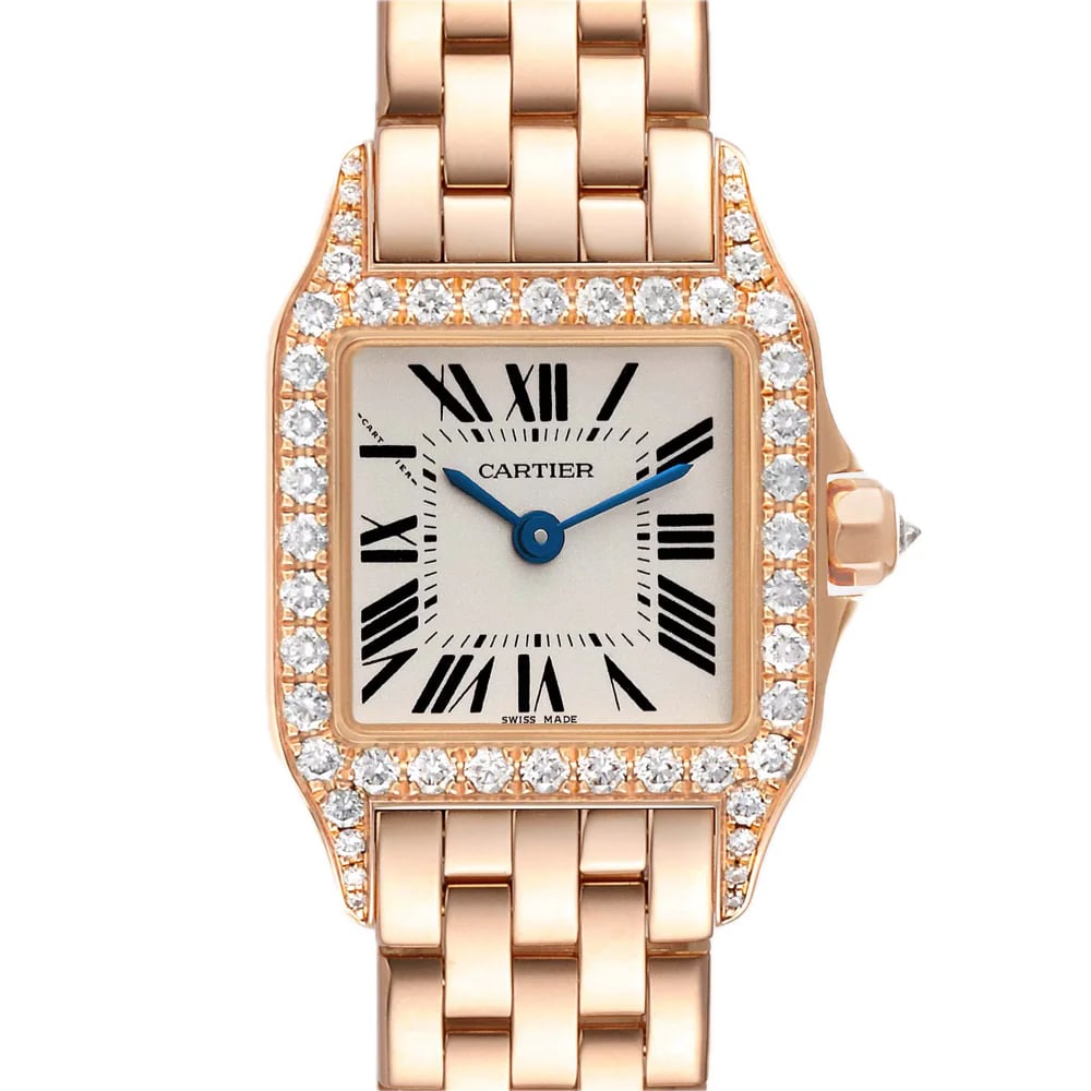 Cartier Santos Demoiselle Rose Gold, image 1 Cartier Santos Demoiselle Rose Gold, image 1