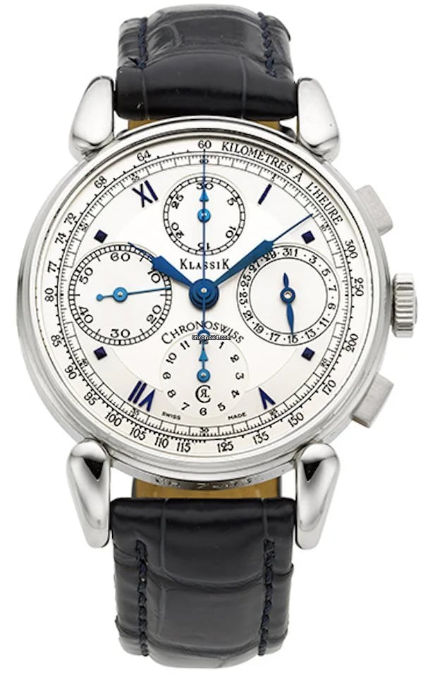 Chronoswiss Classic Klassik Chronograph Steel Silver Dial, image 1 Chronoswiss Classic Klassik Chronograph Steel Silver Dial, image 1