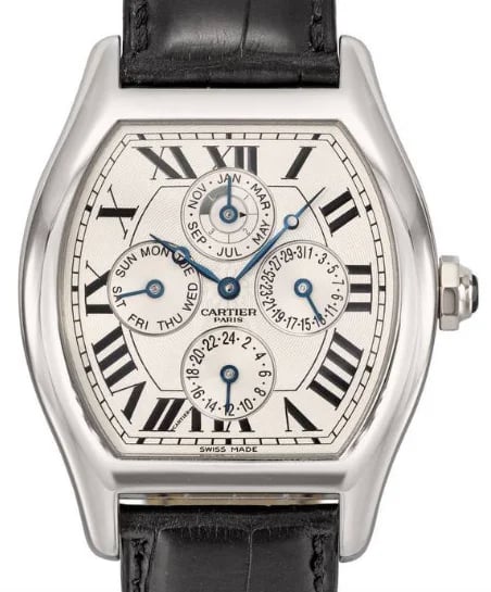 Cartier Tortue Perpetual Calendar, image 1 Cartier Tortue Perpetual Calendar, image 1