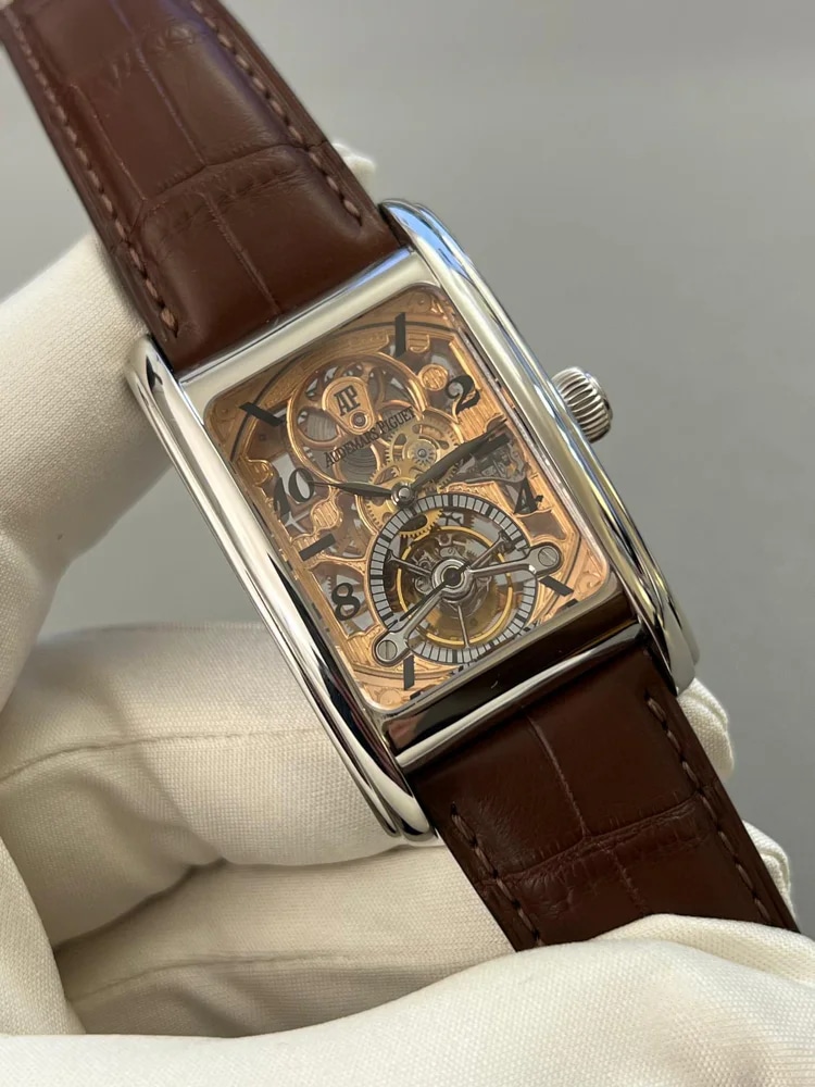 Audemars Piguet Edward Piguet Tourbillon Skeleton Platinum box + papers 2005, image 5 Audemars Piguet Edward Piguet Tourbillon Skeleton Platinum box + papers 2005, image 5