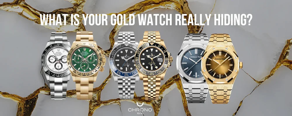 What Is Your Gold Watch Really Hiding? | Chrono 10:10 What Is Your Gold Watch Really Hiding? | Chrono 10:10