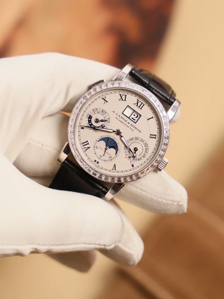 A. Lange & Söhne Langematik Perpetual PT Unique Baguette Diamonds , image 1 A. Lange & Söhne Langematik Perpetual PT Unique Baguette Diamonds , image 1