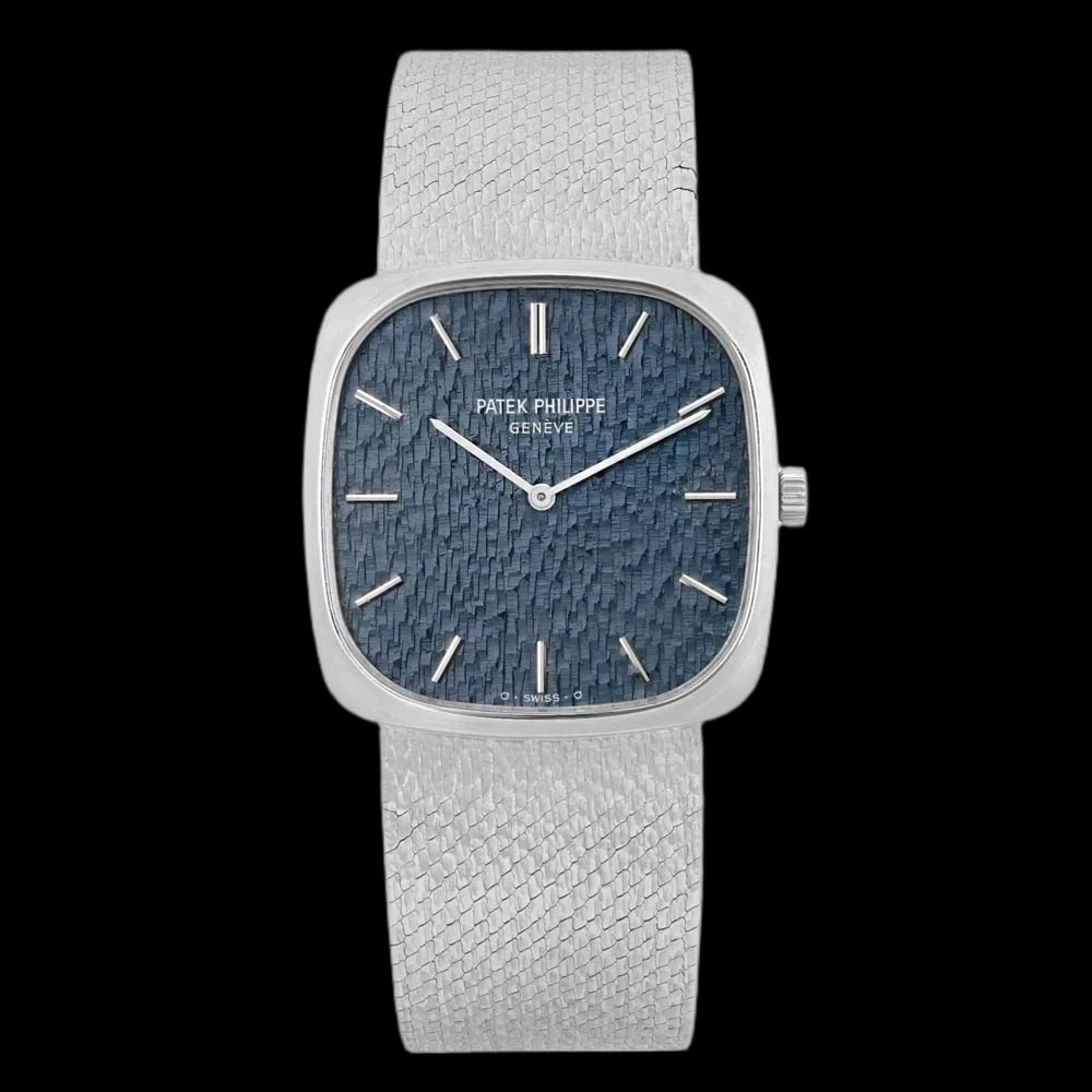 Patek Philippe Golden Ellipse 3566/1G Blue Dial, image 1 Patek Philippe Golden Ellipse 3566/1G Blue Dial, image 1