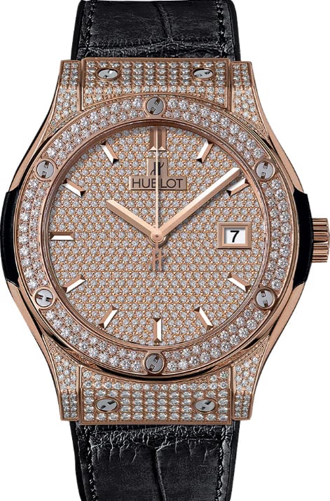 Hublot Classic Fusion full diamonds, image 1 Hublot Classic Fusion full diamonds, image 1
