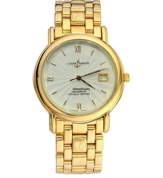 Ulysse Nardin San Marco Yellow Gold Silver Dial, image 1 Ulysse Nardin San Marco Yellow Gold Silver Dial, image 1