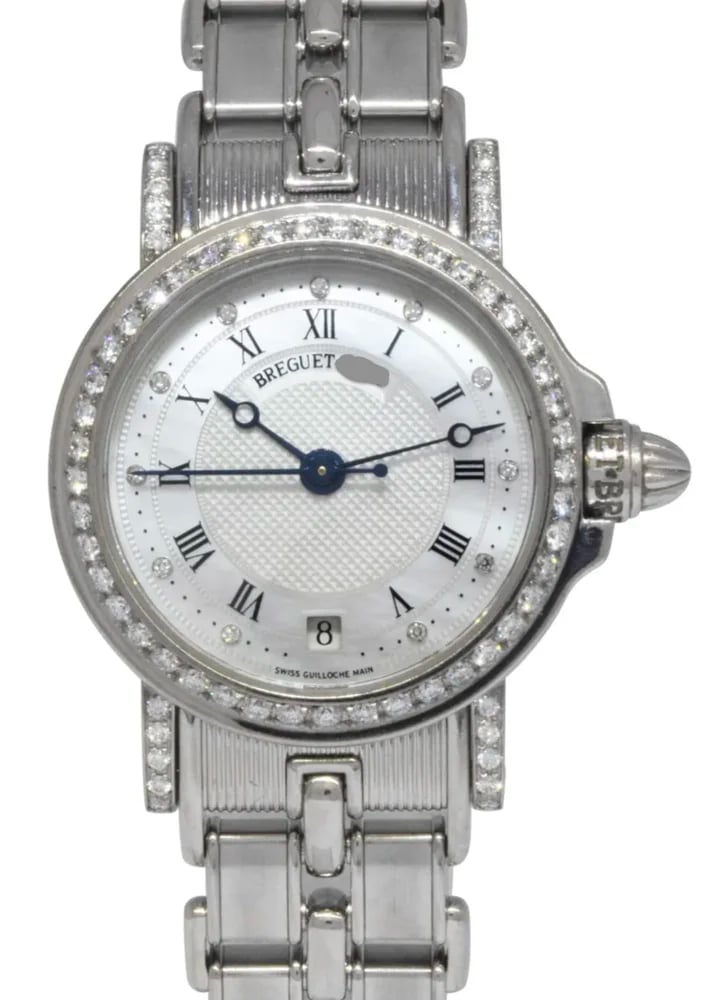 Breguet Marine WG MOP Diamond 26mm, image 1 Breguet Marine WG MOP Diamond 26mm, image 1