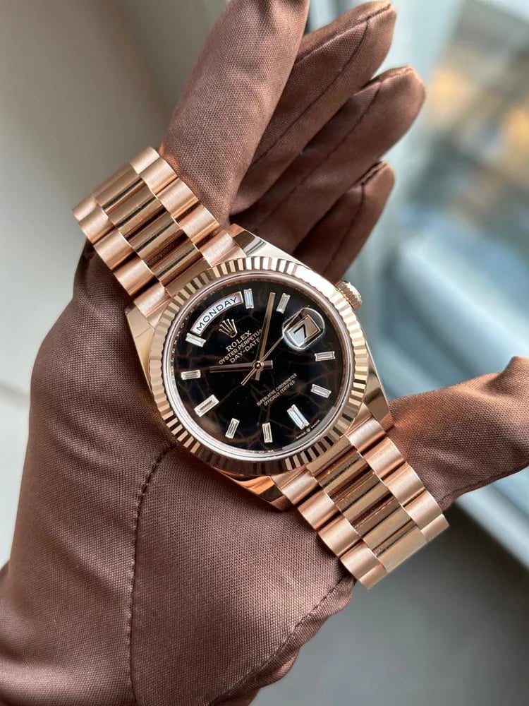 Rolex Day-Date 40 Eisenkiesel 228235, image 1 Rolex Day-Date 40 Eisenkiesel 228235, image 1