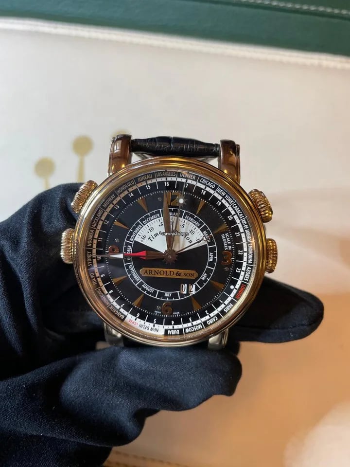 Arnold & Son Hornet Worldtimer 47 mm, image 1 Arnold & Son Hornet Worldtimer 47 mm, image 1