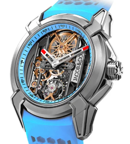Jacob & Co. TITANIUM COLLECTION SKY BLUE, image 1 Jacob & Co. TITANIUM COLLECTION SKY BLUE, image 1